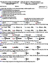 Kiểm tra học kỳ 2 môn Công nghệ Lớp 12 (Mã đề Gốc) - Năm học 2018-2019 - Trường THPT Trần Quang Diệu